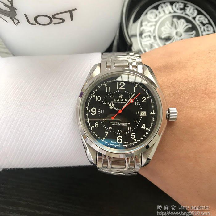 ROLEX勞力士 熱賣全城 經典大三針 全自動機械 精品男士腕表   wssb3877